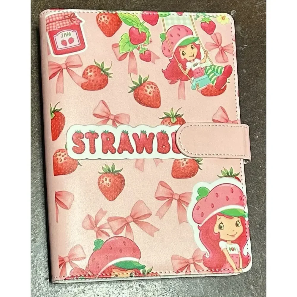 Strawberry Shortcake Friends A5 Binder w/ Printed Stationery paper & Tote